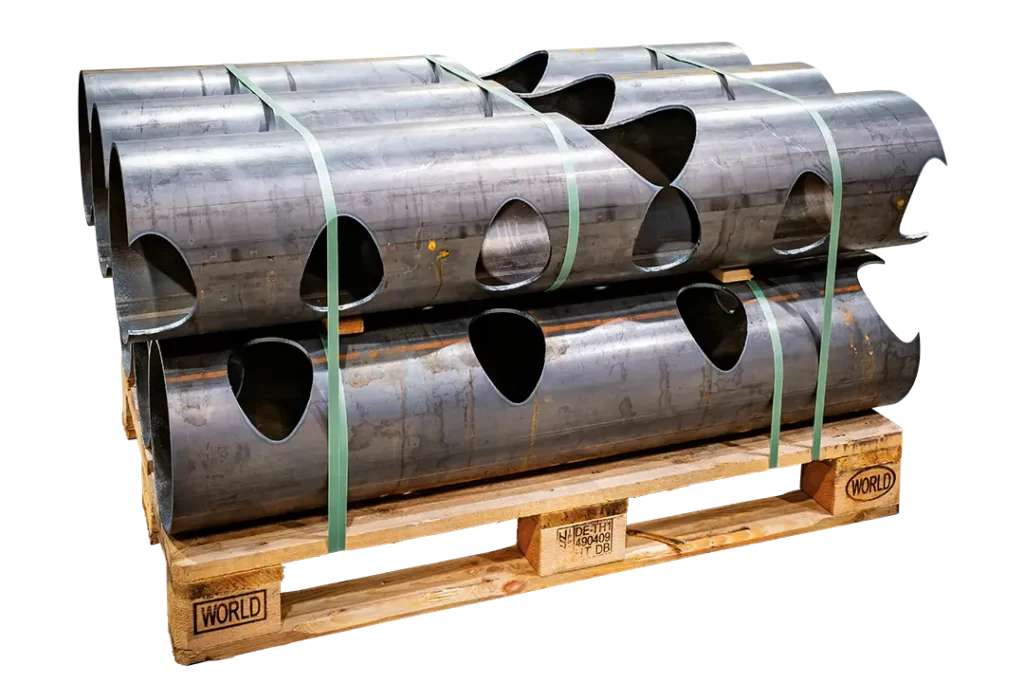 Maschinenbau, Verteilerrohre ø 273 x 5,6 mm