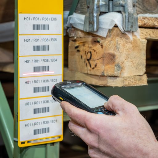 Lager Handscanner Barcode Lagerorganisation