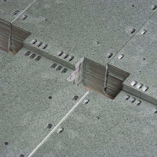 Platinen CNC-gestanzt, Galvalume, t=1,5mm